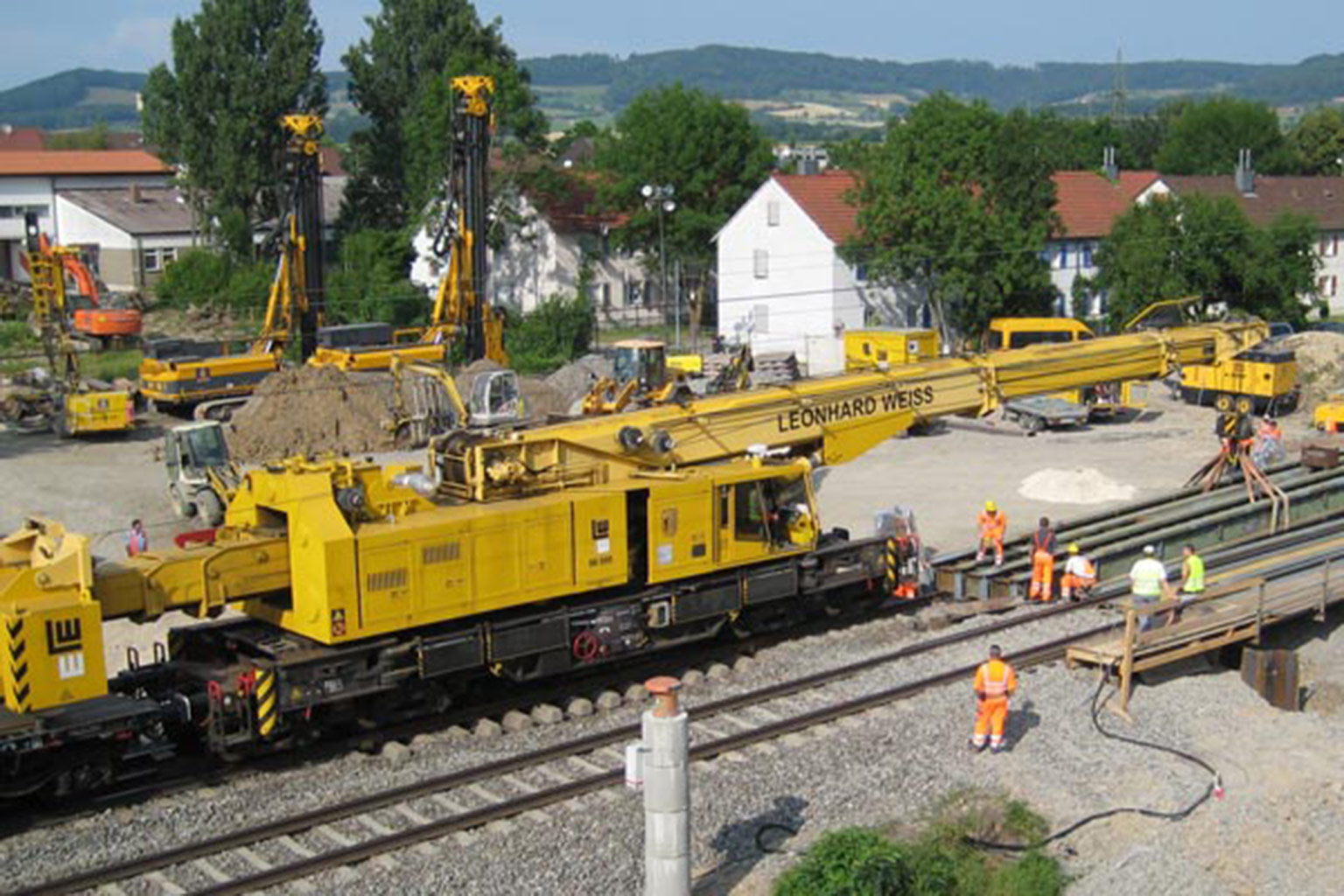 Hilfsbrücken LEONHARD WEISS Bauunternehmung
