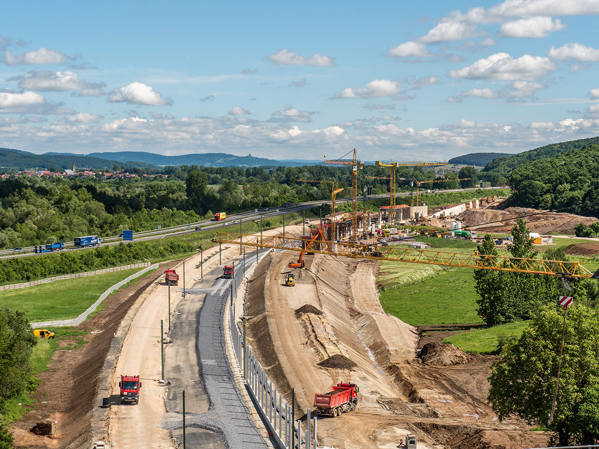 Bild Schnellfahrstrecke Stuttgart-Mannheim