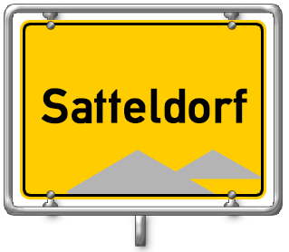 Ortsschild Satteldorf